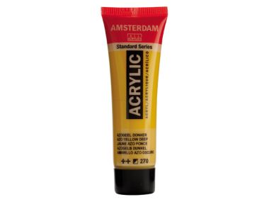 Amsterdam Acrylic Paint Azo Yellow Deep