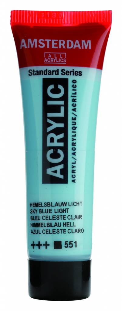 Amsterdam Acrylic Paint Sky Blue Light