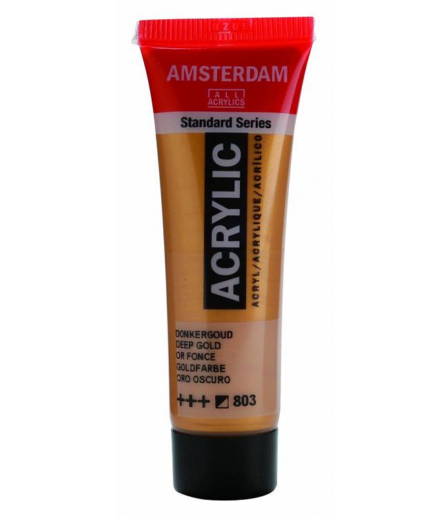 Amsterdam Acrylic Paint Deep Gold