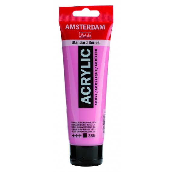 Amsterdam Acrylic Paint Quinacridone Rose Light
