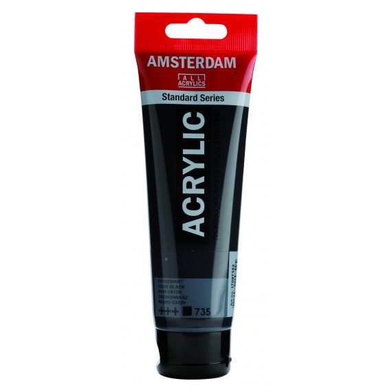 Amsterdam Acrylic Paint Oxide Black.