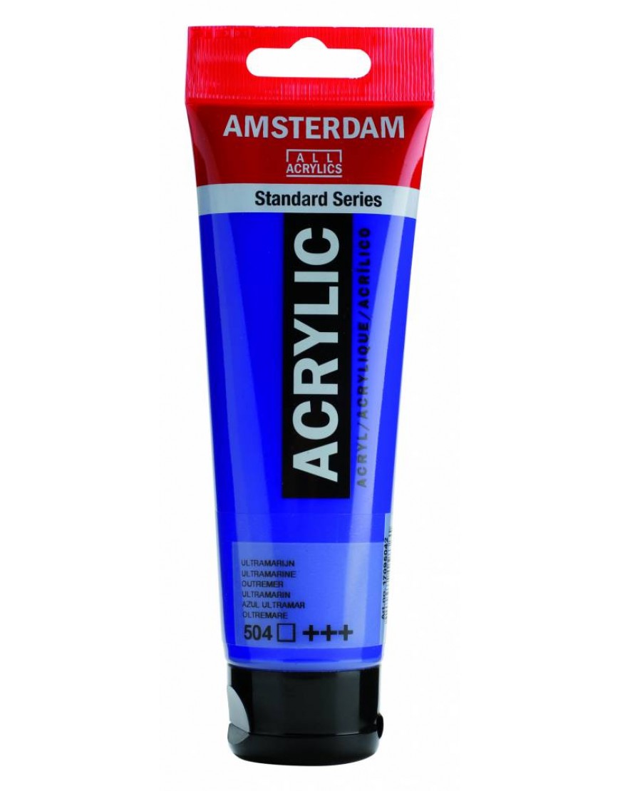 Amsterdam Acrylic Paint Utramarine.