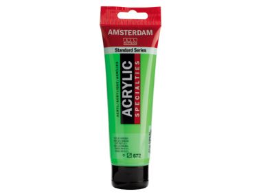 Amsterdam Acrylic Paint Reflex Green.