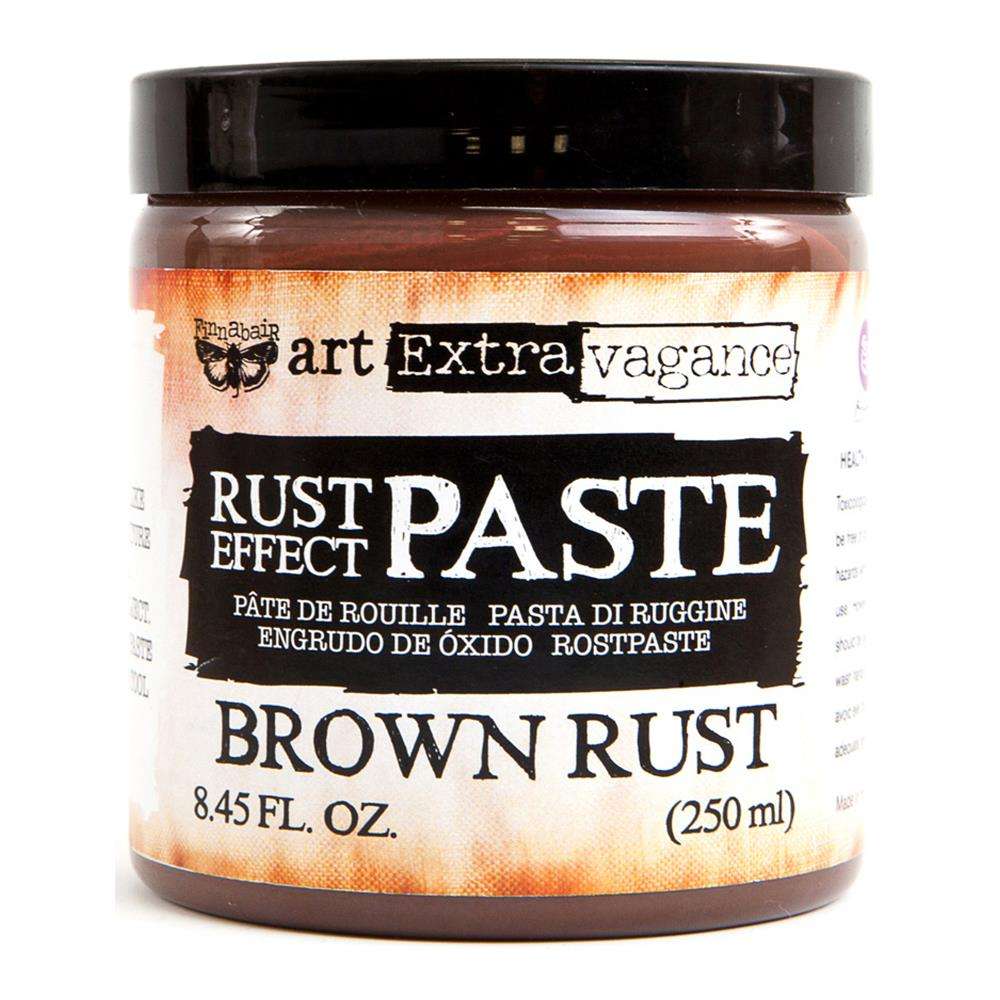 Finnabair Art Basics Rust Paste Brown.