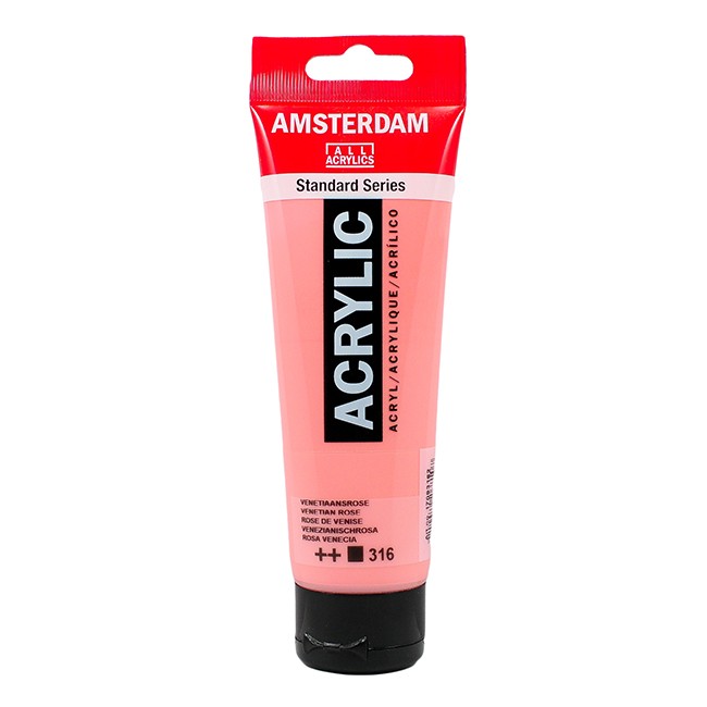 Amsterdam Acrylic Paint Venetian Rose