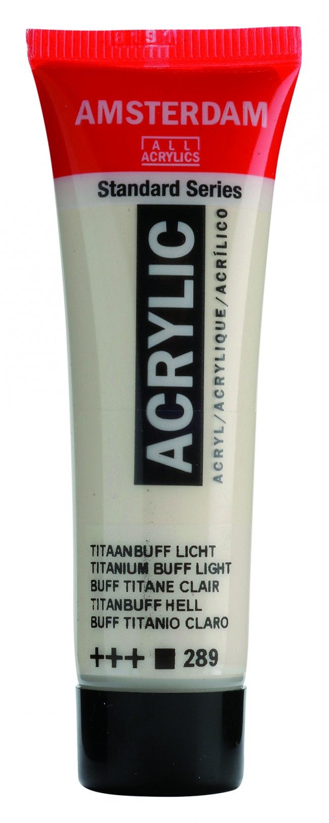 Amsterdam Acrylic Paint Titanium Buff Light.