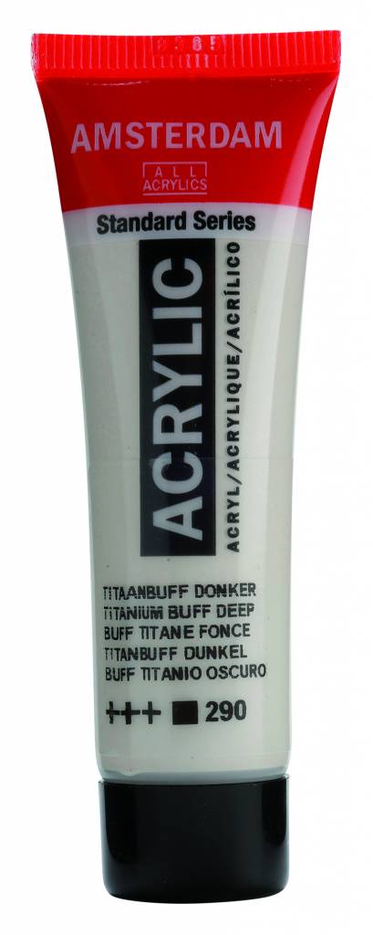 Amsterdam Acrylic Paint Titanium  Buff Deep.