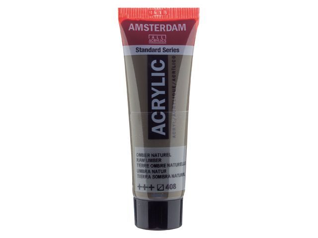 Amsterdam Acrylic Paint Raw Umber.