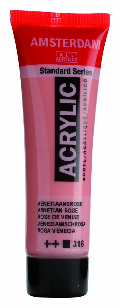 Amsterdam Acrylic Paint Venetian Rose.