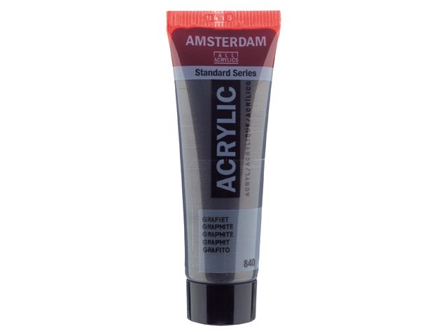 Amsterdam Acrylic Paint Graphite.