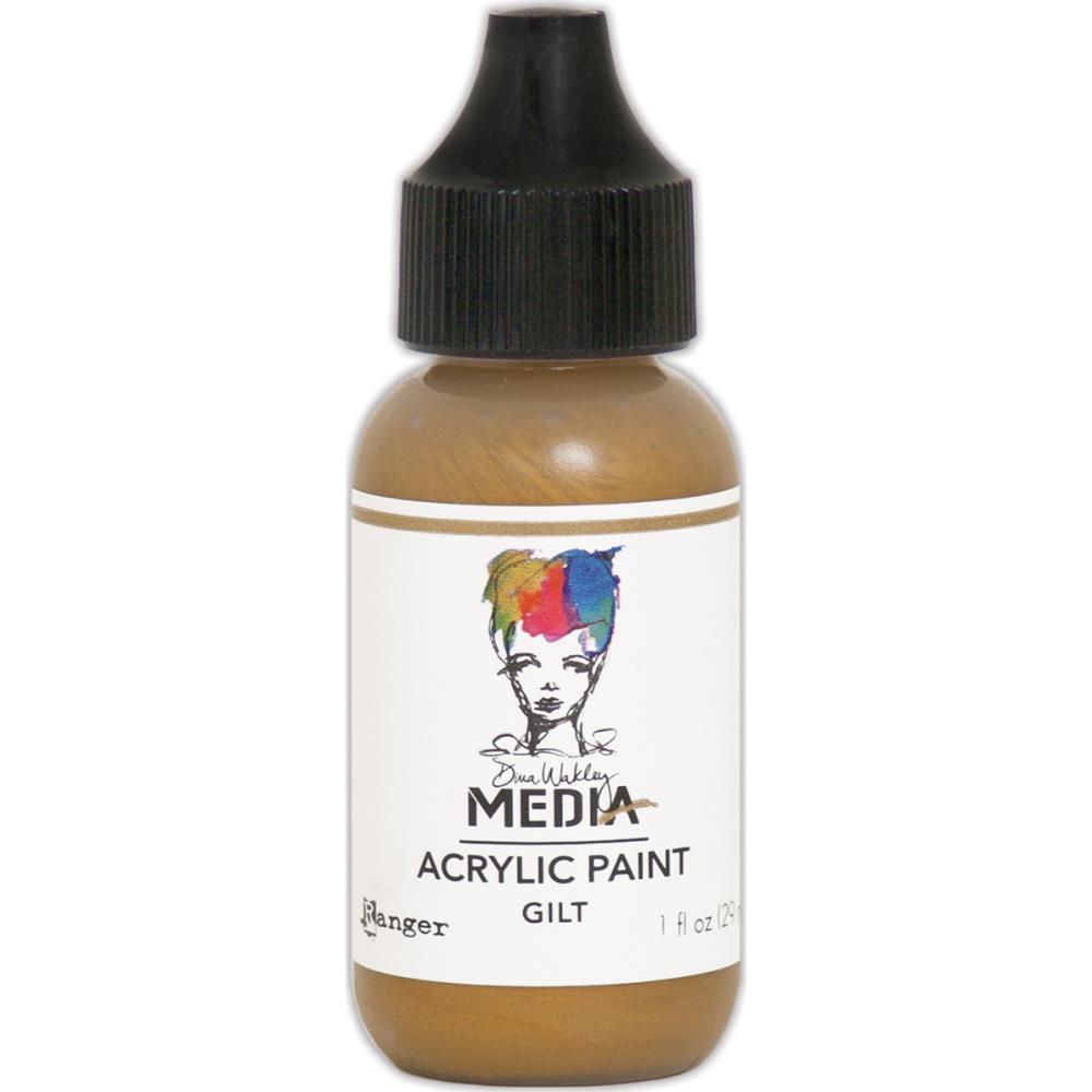 Ranger DWM Heavy Body Acrylic Metallic Paint Gilt 1 oz