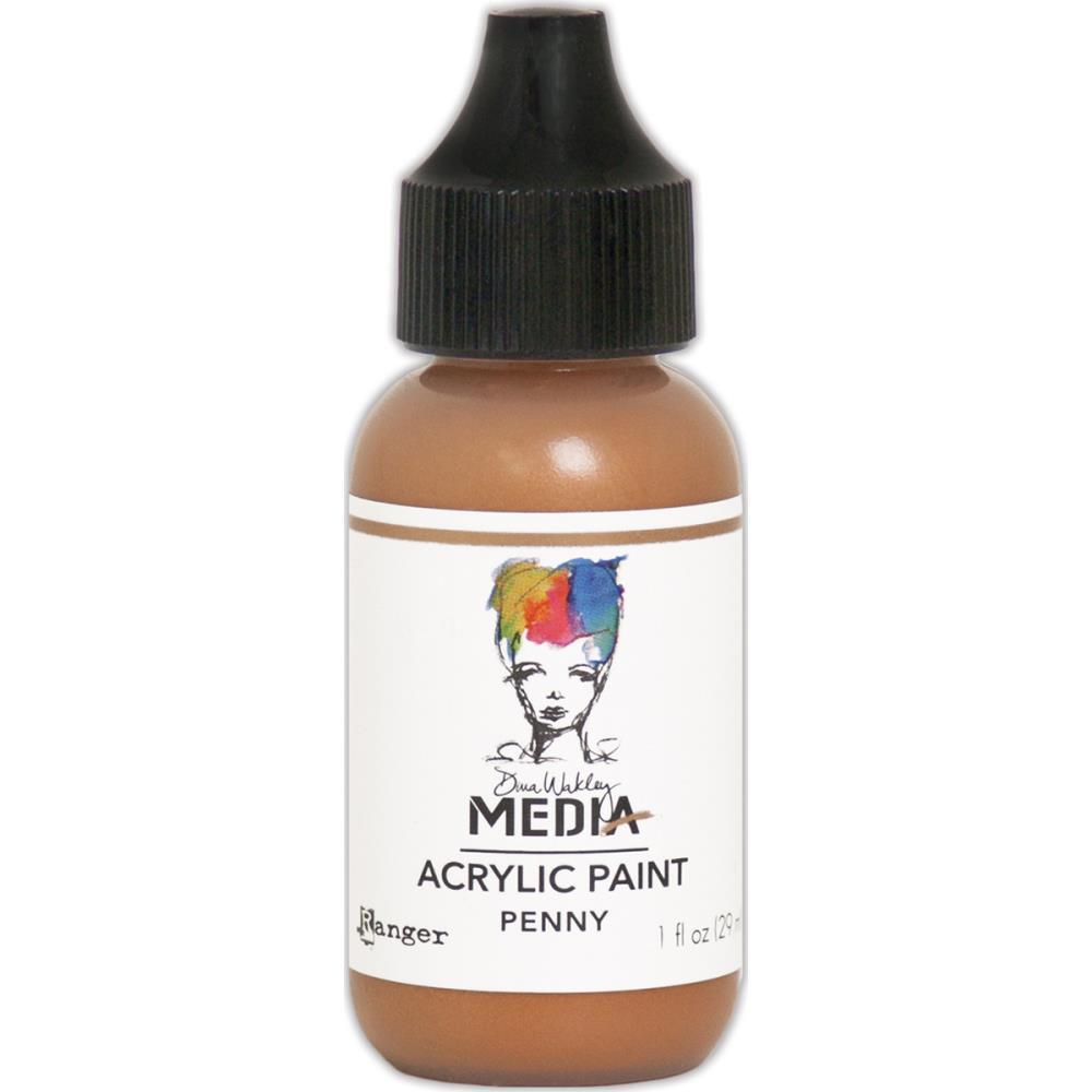 Ranger DWM Heavy Body Acrylic Metallic Paint Penny 1 oz