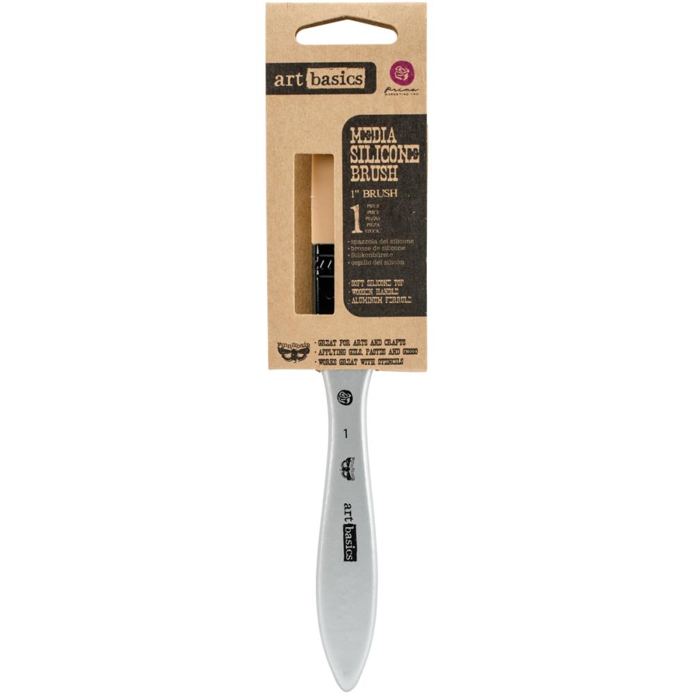 Finnabair Art Basics Mixed Media Silicone Brush 1 inch