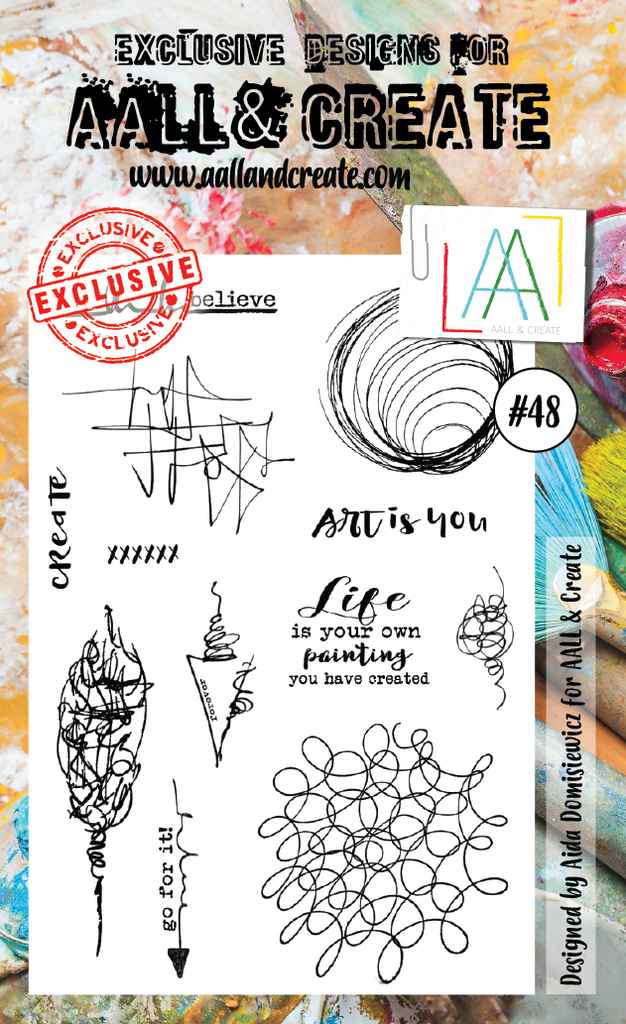 AALL & Create  A6 Stamp Set #48