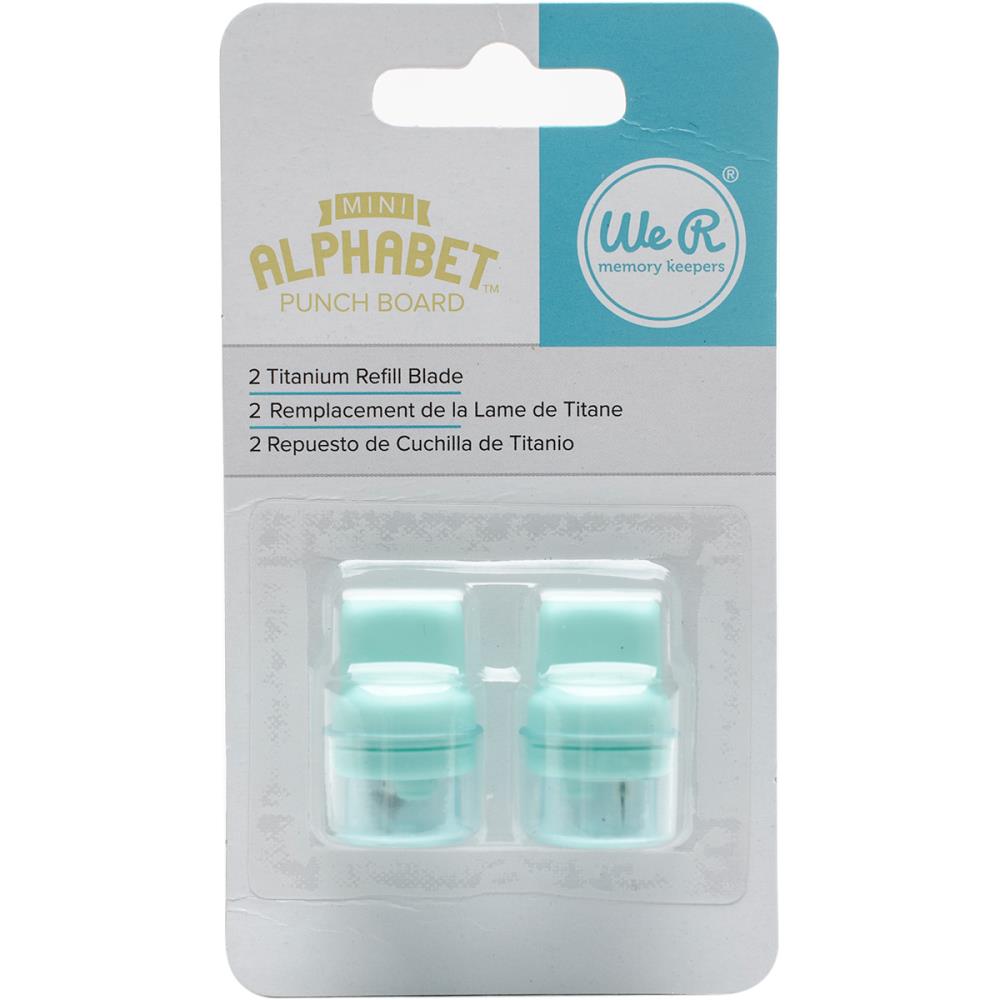WMK Mini Alphabet Punch Board Refill Blades