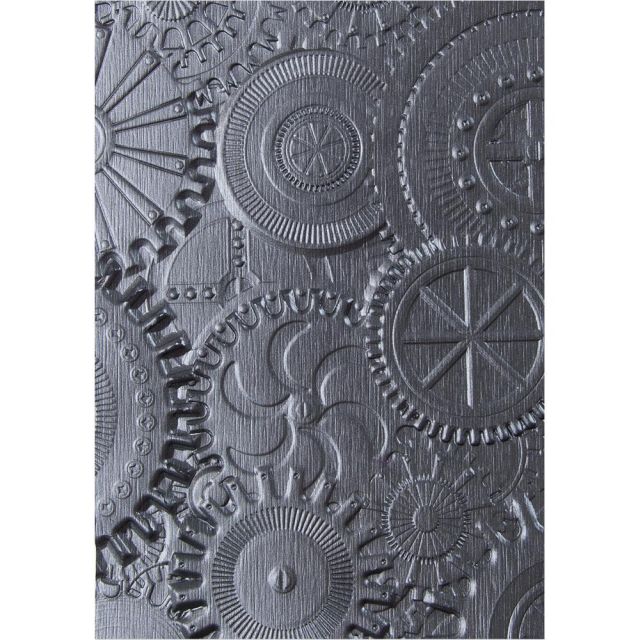 Sizzix TH 3D Texture Fades Embossing Folder Mechanics