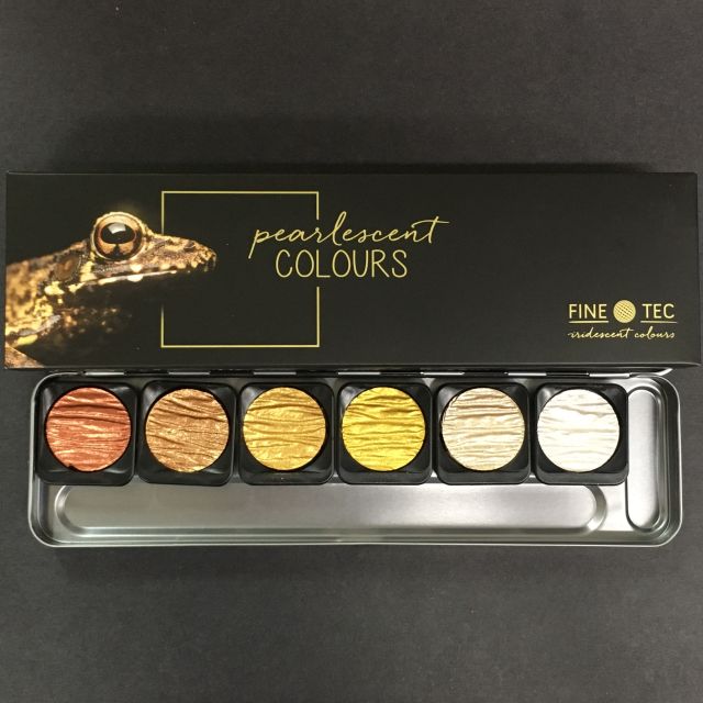 Fine-Tec Pearlescent Colours (gold, silver and copper)