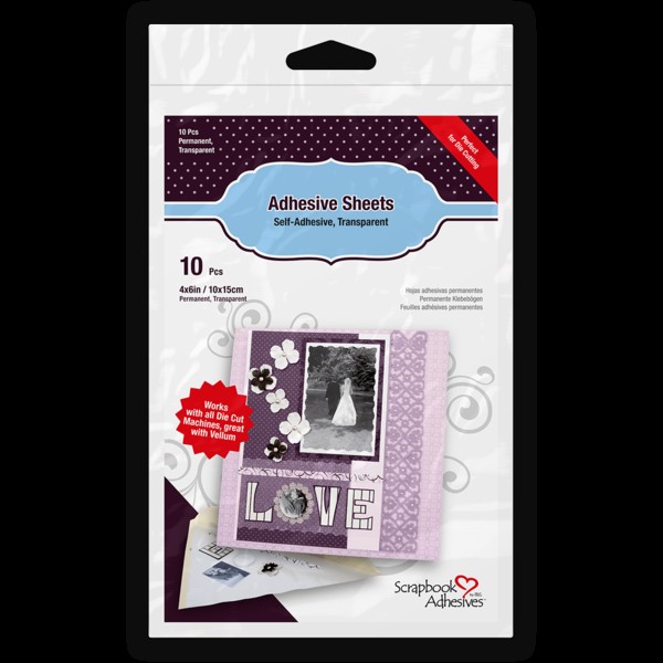 3D Adhesive sheets