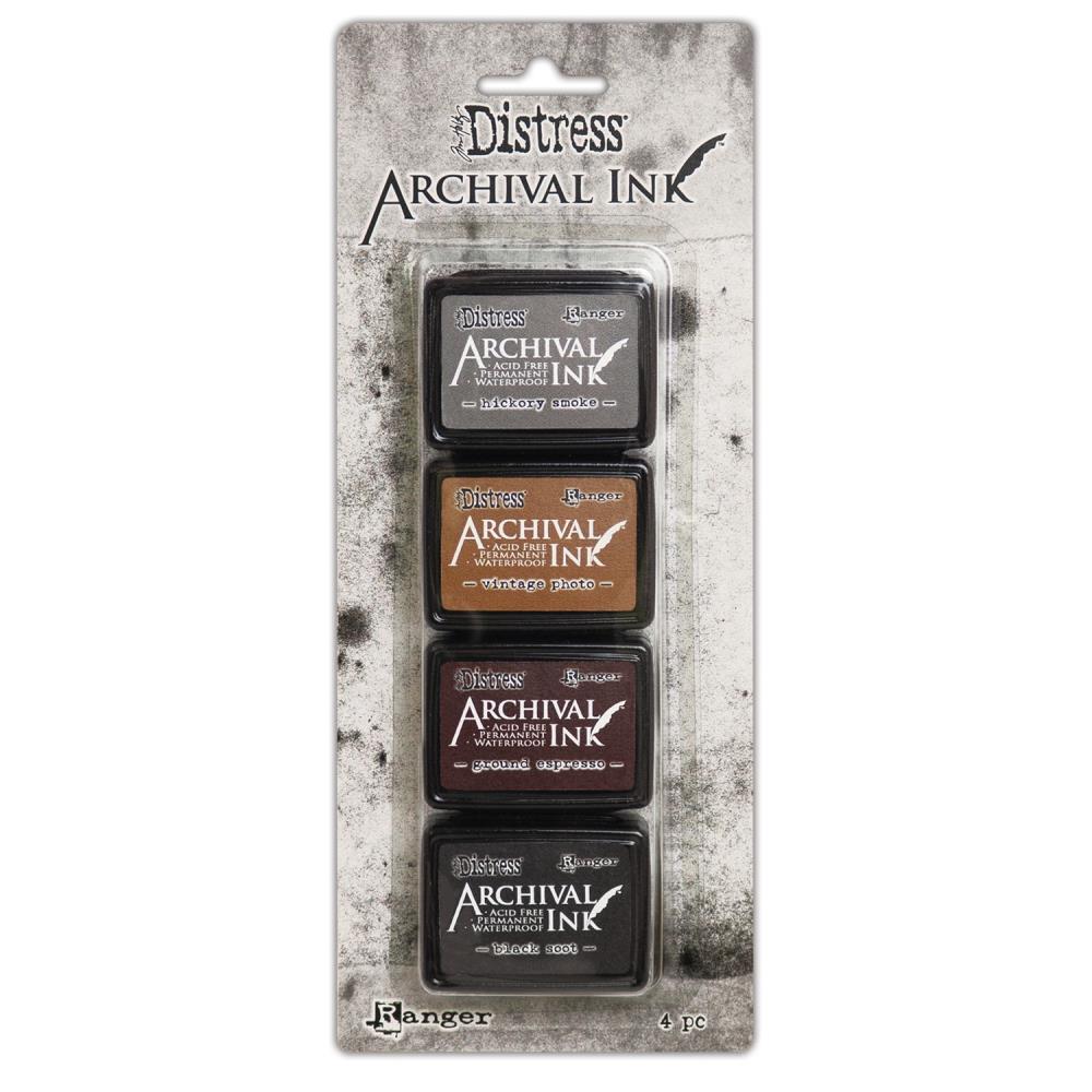 Tim Holtz Archival Mini Ink Pad Kit #3