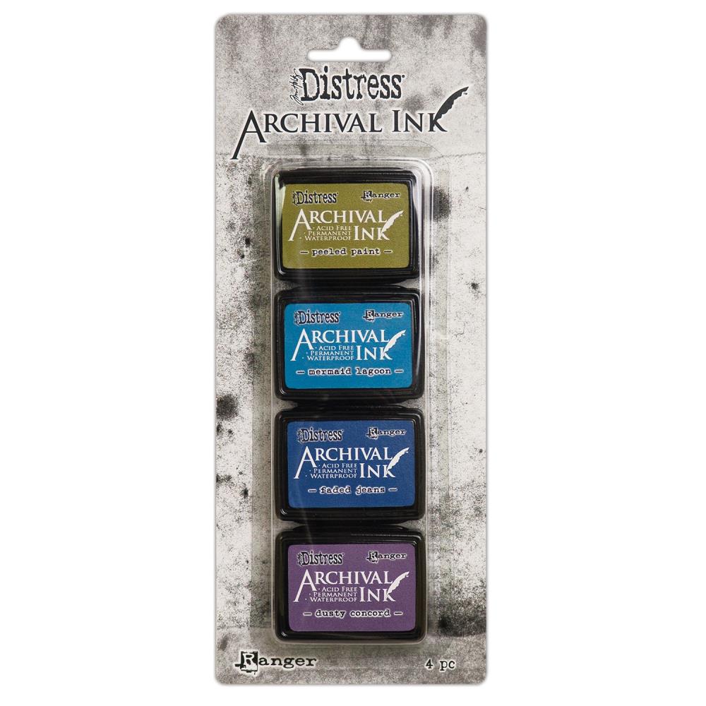 Tim Holtz Archival Mini Ink Pad Kit #2