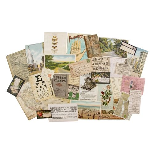 Tim Holtz Ephemera Pack Remnants 33 pieces