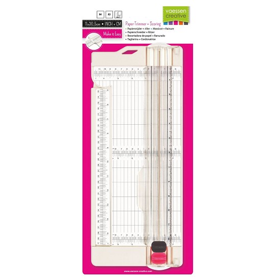 Vaessen Paper Trimmer + Scoring 12x4,5 inch