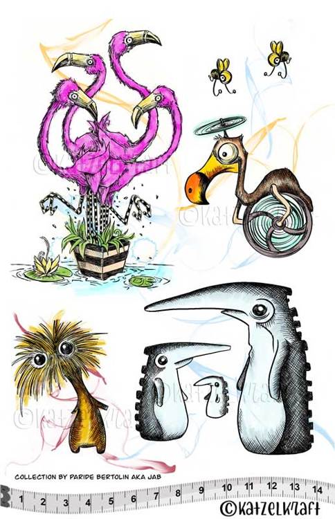 Katzelkraft Flamingo and Friends (224)