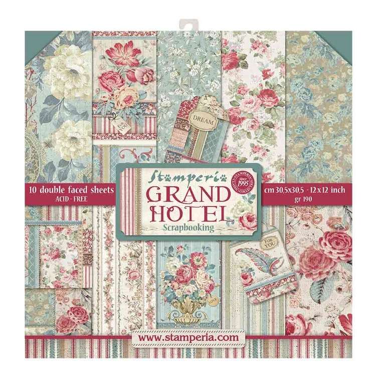 Stamperia Paperpad Grand Hotel 12 inch