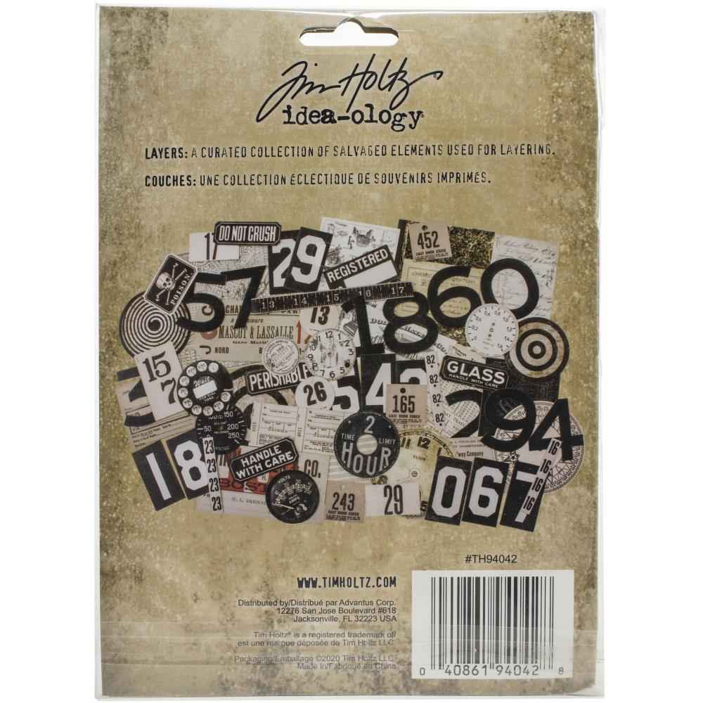 Tim Holtz Urban Layers 65 pieces