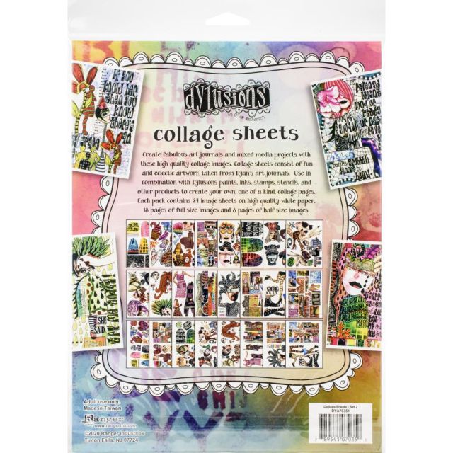 Dylusions Collage Sheets Set 2
