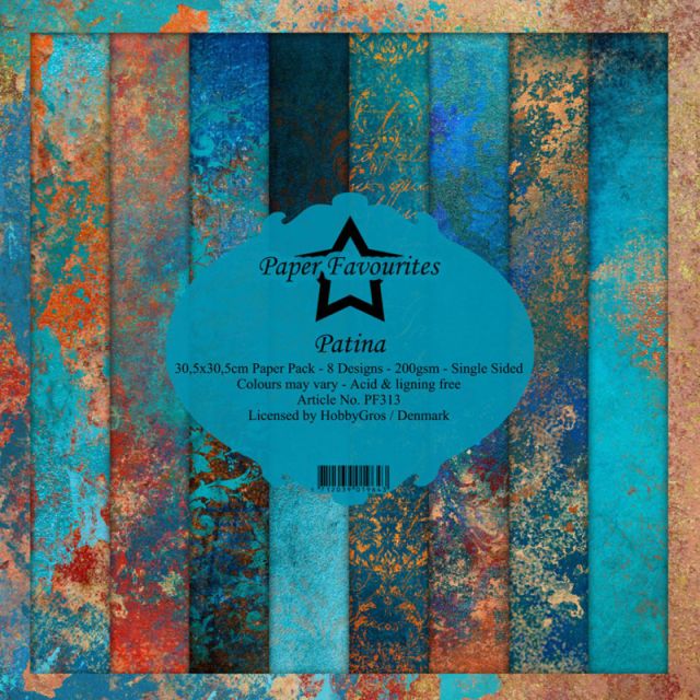 Paper Favourites Patina Paper Pad 12 inch.