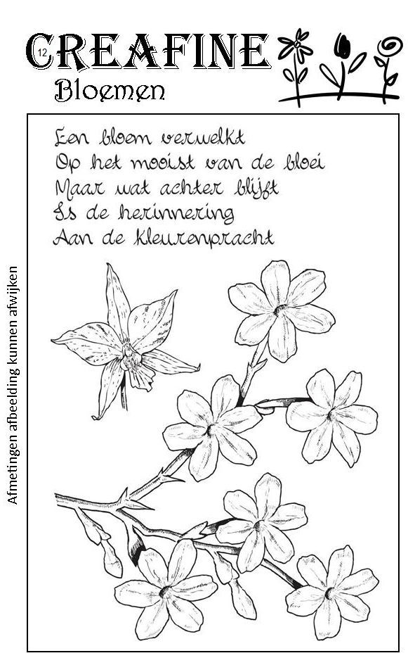 Creafine 012 Bloemen