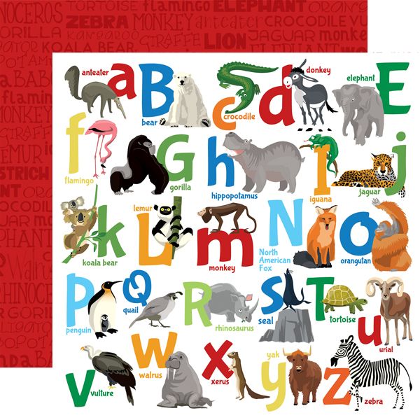 CB Zoo Adventure Animal Alphabet