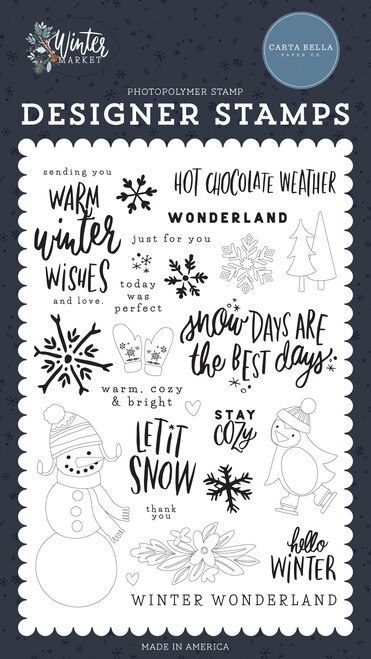 EP Designer Stamps Winter Market