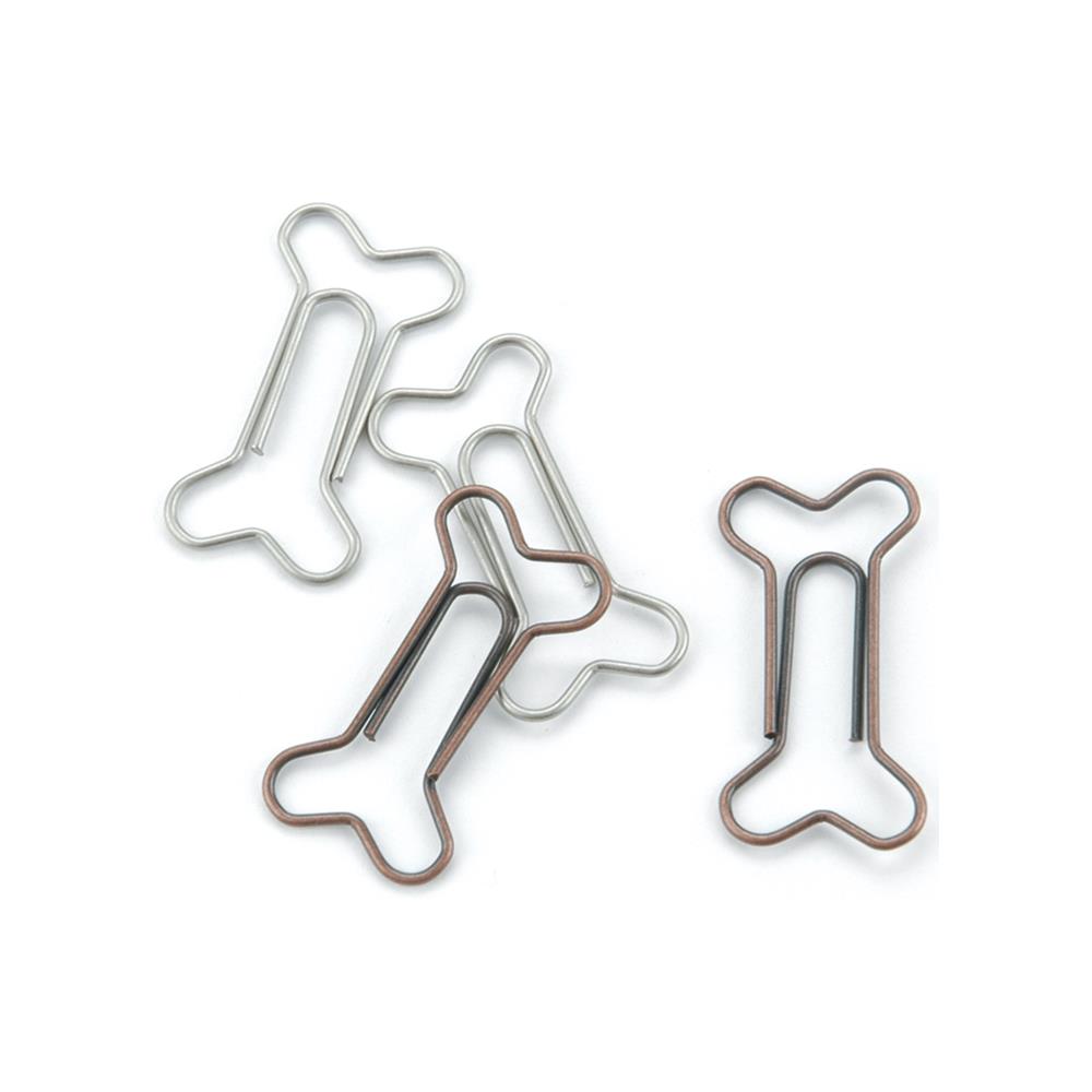 CI Dog Bone Paperclips 