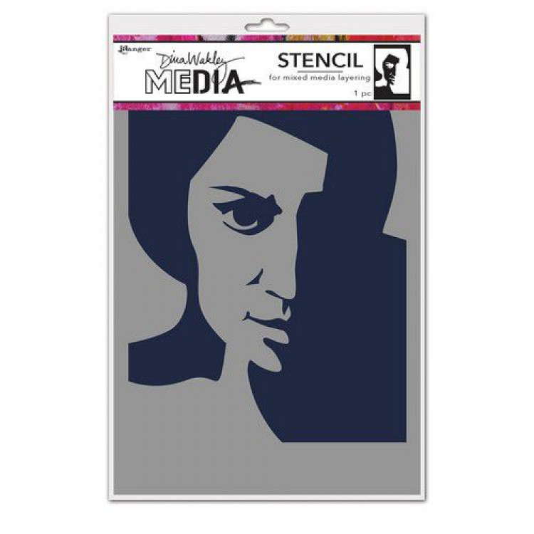 DWM Stencil Pensive Face