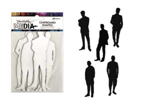 DWM Chipboard Shapes The Men