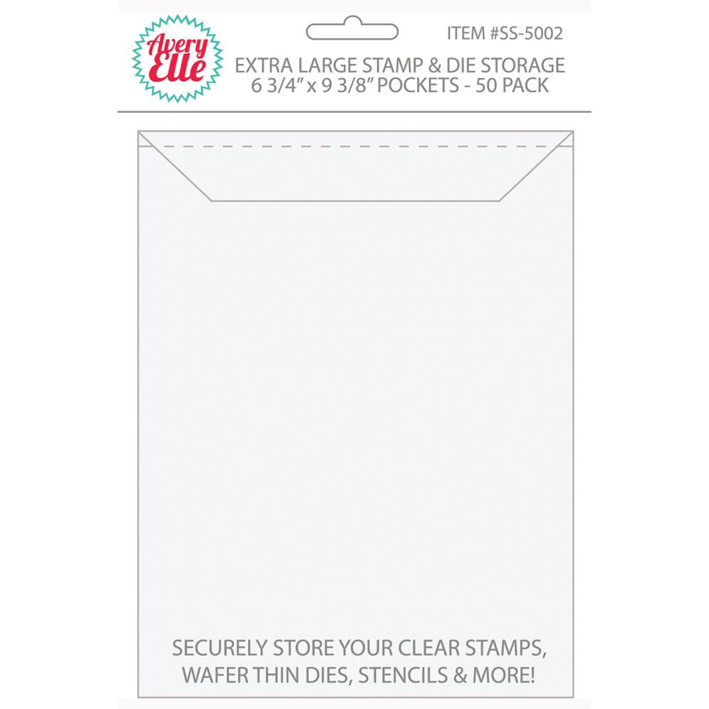 Avery Elle Stamp & Die Storage Pockets Large 50 stuks