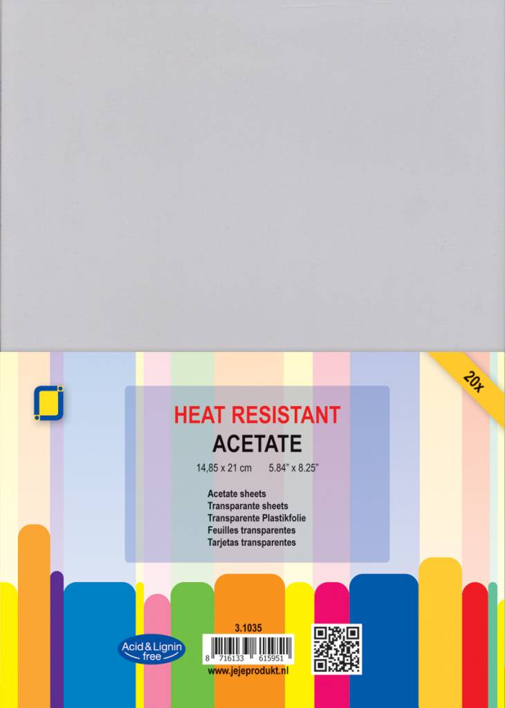 JeJe Heat Resistant Acetate A5