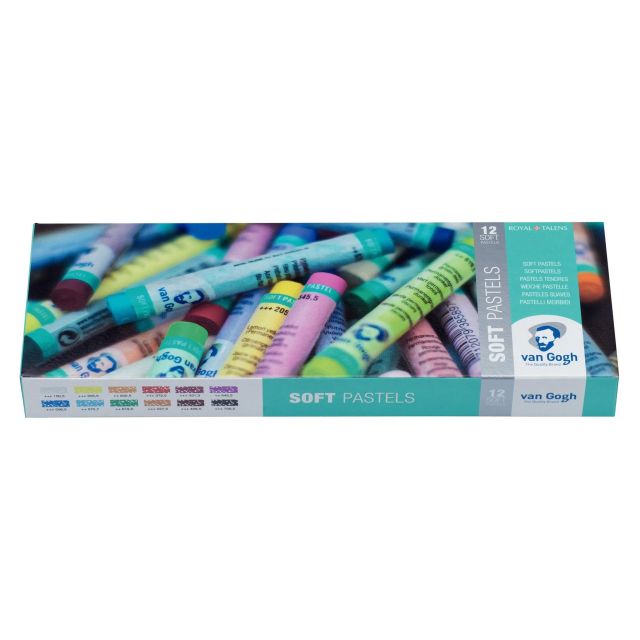 van Gogh Softpastels Starterset met 12 kleuren