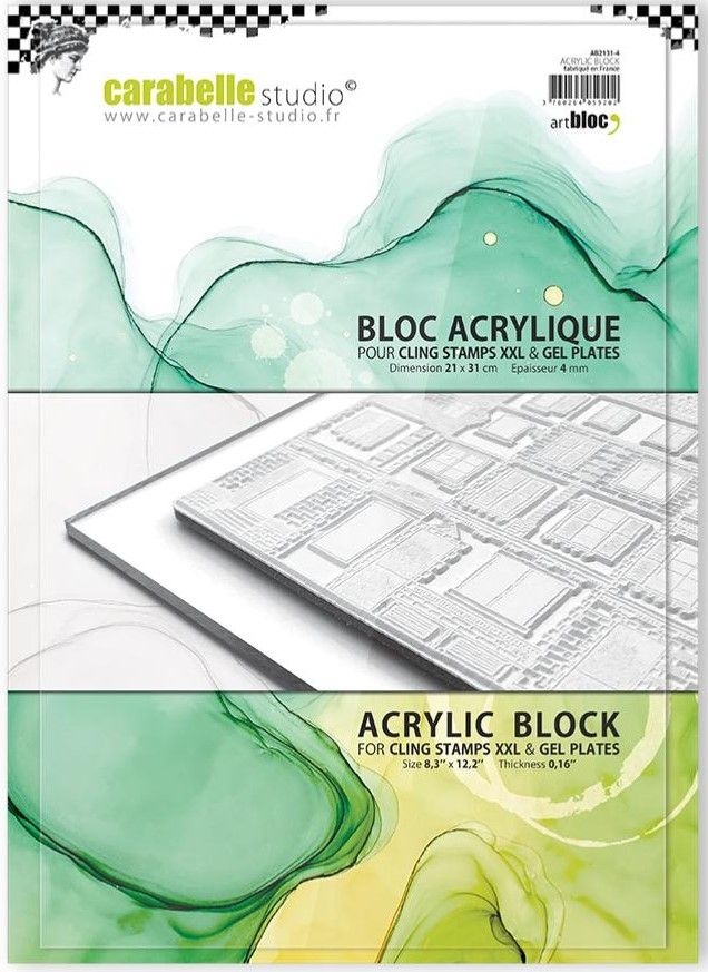 CS Acrylic Block 8,3 x 12,2 inch
