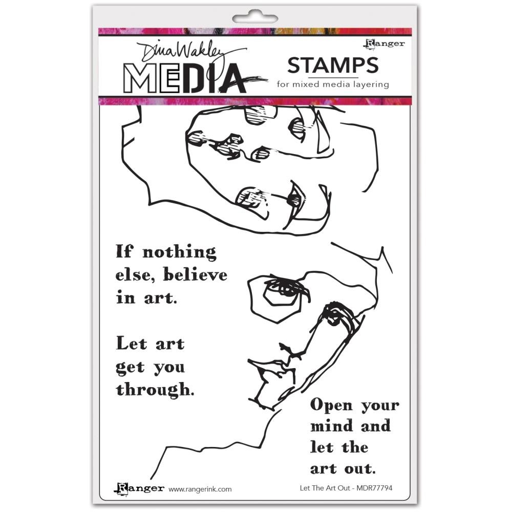 Dina Wakley Let The Art Out