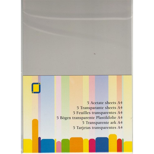 Transparante Sheets A4