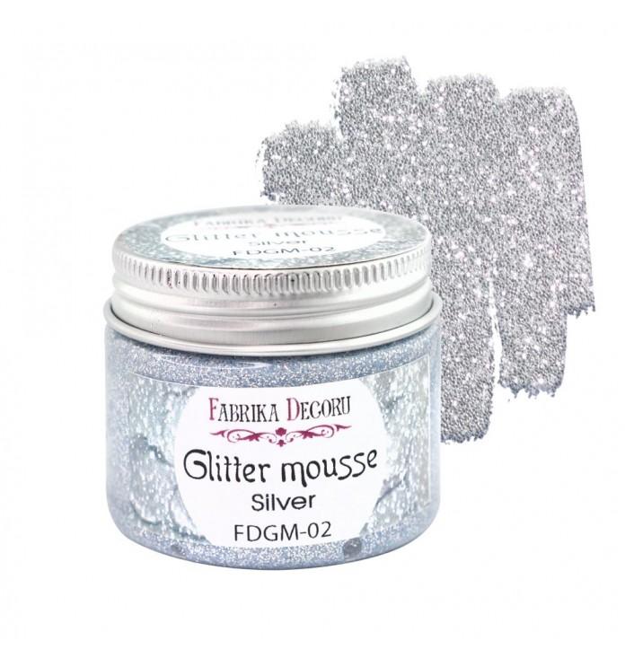 FB Glitter Mousse Silver