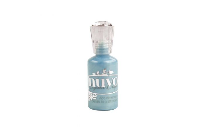 Nuvo Crystal Drops Metallic Wedgewood Blue