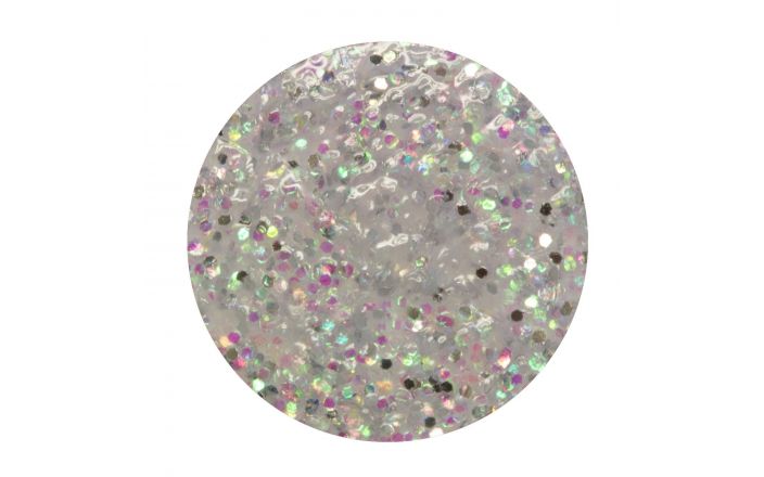 Nuvo Glitter Drops Silver Crystals
