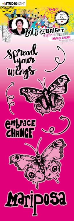 Art By Marlene  Clear Stamp Embrace Change 123