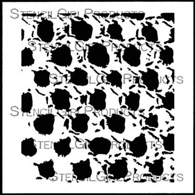SG Stencil Eyelet Lace 6 inch