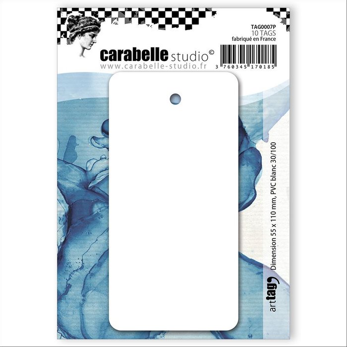 Carabelle American Label PVC 55 x 110 mm