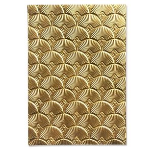 Sizzix 3D Textured Impressions Embossing Folder Art Deco